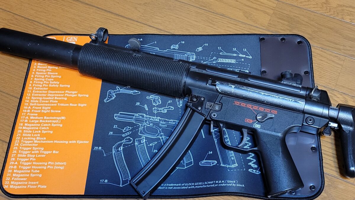 東京マルイ スタンダード電動ガン MP5SD6お願いします - トイガン